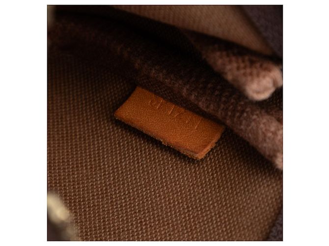 Mini Pochette Accessoires Monogram Marron Louis Vuitton - vue 5