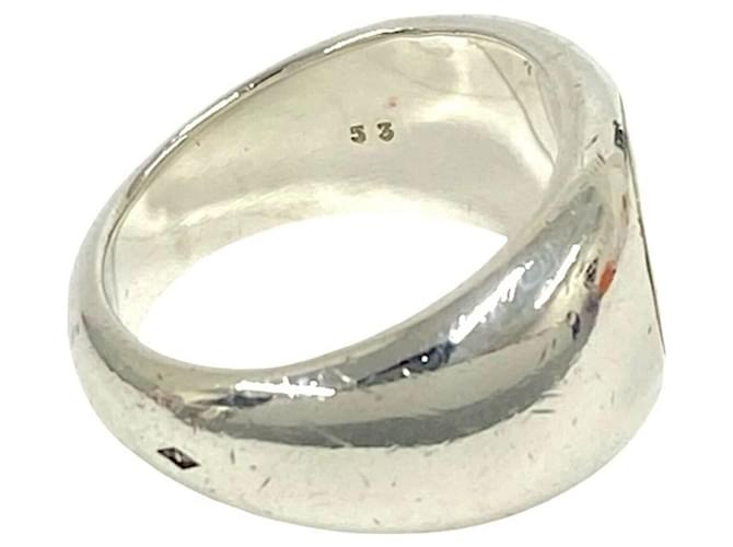 Hermès Hermes Sellier Bandring Silber Golden - Ansicht 3