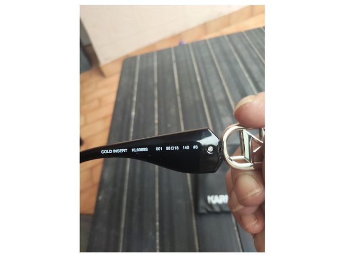Gafas de sol Karl Lagerfeld KL6085S Negro - vista 5