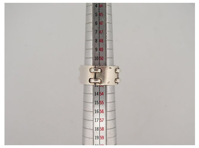 Ring Hermès ANELLO ARTICOLATO VINTAGE HERMES 52 IN ARGENTO STERLINO 925 11,4G SCATOLA - vista 10