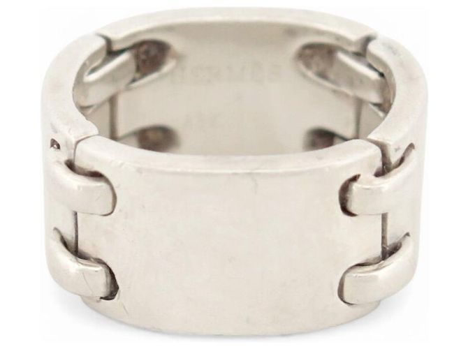 Ring Hermès ANELLO ARTICOLATO VINTAGE HERMES 52 IN ARGENTO STERLINO 925 11,4G SCATOLA - vista 2