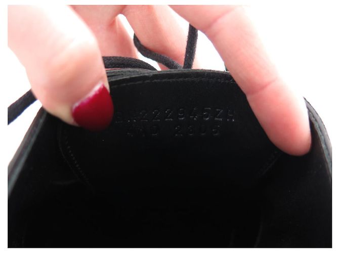 Hermès SCARPE HERMES RICHELIEUS FIRST H2229457ZH 41 PELLE NERA + SCATOLA Nero - vista 11
