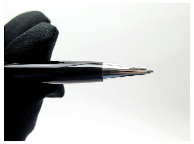 NUOVO PENNA A PALLA MONTBLANC MEISTERSTÜCK DIAMOND CLASSIC 105980 Nero - vista 10