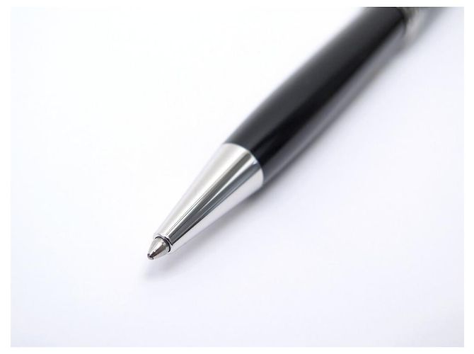 NUOVO PENNA A PALLA MONTBLANC MEISTERSTÜCK DIAMOND CLASSIC 105980 Nero - vista 2