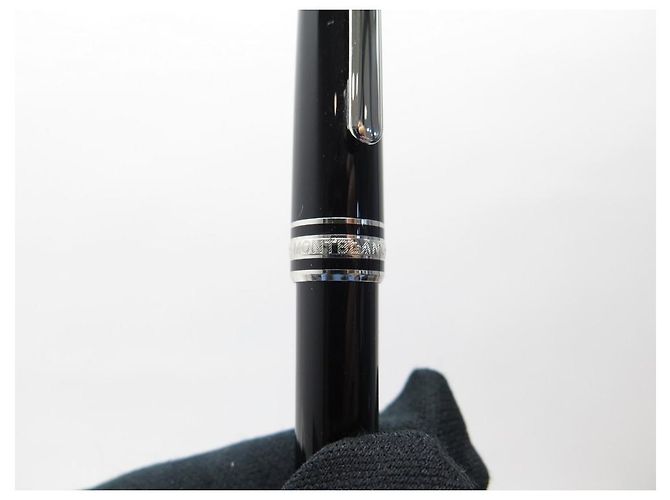 NUOVO PENNA A PALLA MONTBLANC MEISTERSTÜCK DIAMOND CLASSIC 105980 Nero - vista 5