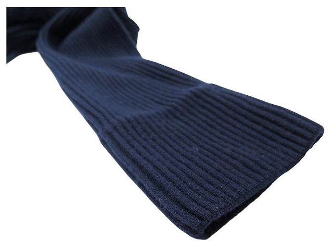 NEUER CHANEL-PULLOVER GRÖSSE 34 S P59746 AUS NAVY-WOLLE Marineblau - Ansicht 9