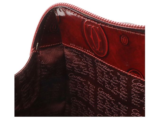 Zaino in pelle Cartier Buon Compleanno Marrone - vista 9