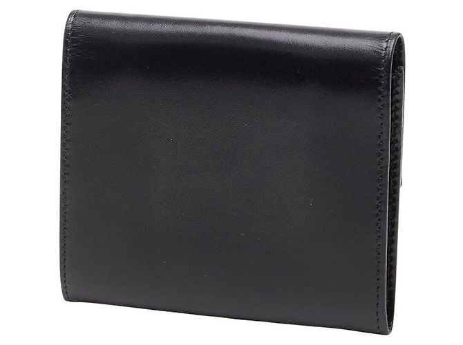 Prada Logo Leder-Münzfach Schwarz - Ansicht 2