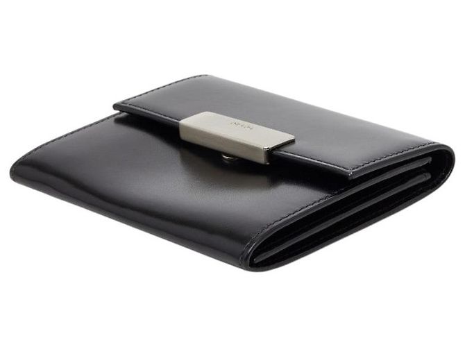 Prada Logo Leder-Münzfach Schwarz - Ansicht 4
