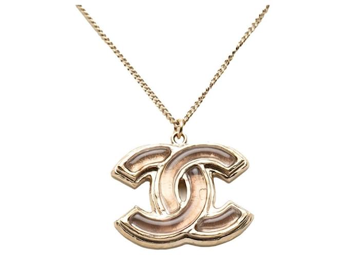 Collana Coco Mark di Chanel D'oro Metallico - vista 2