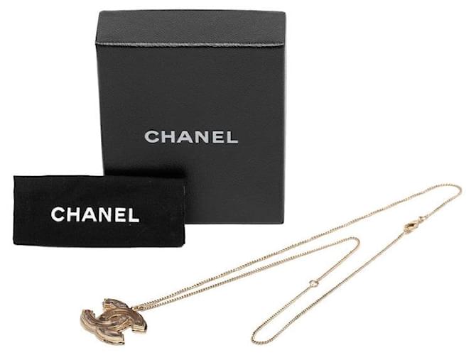 Collana Coco Mark di Chanel D'oro Metallico - vista 7