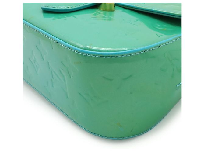 Borsa a Spalla Belleflower PM in Monogram Vernis Louis Vuitton Blu - vista 3