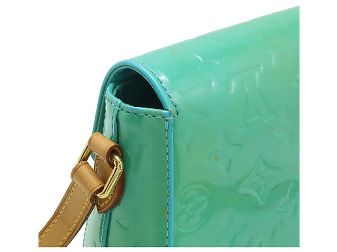Borsa a Spalla Belleflower PM in Monogram Vernis Louis Vuitton Blu - vista 4