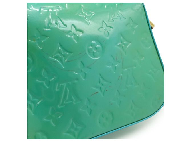 Borsa a Spalla Belleflower PM in Monogram Vernis Louis Vuitton Blu - vista 8