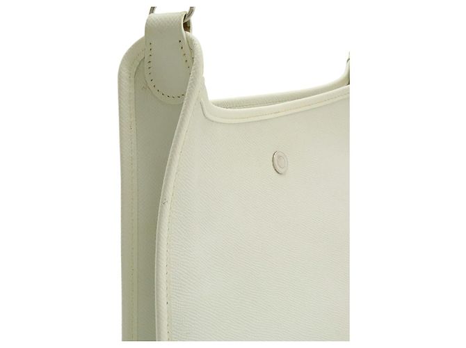 Borsa a Spalla in Pelle Vespa PM Hermès Bianca Bianco - vista 4