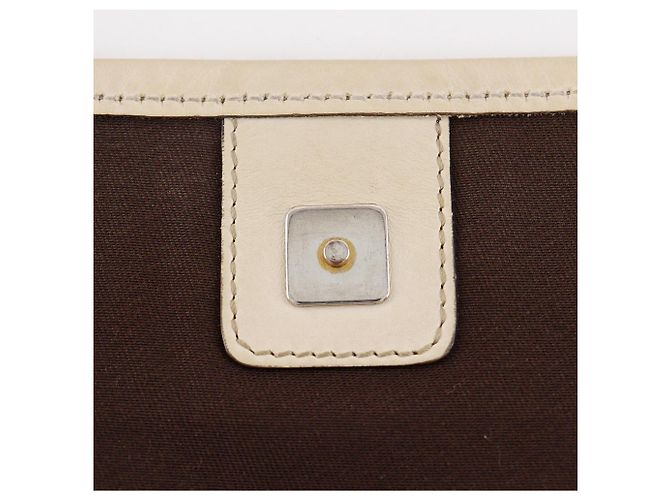 Borsa a Spalla Gucci GG Supreme in Tela Marrone Beige - vista 9