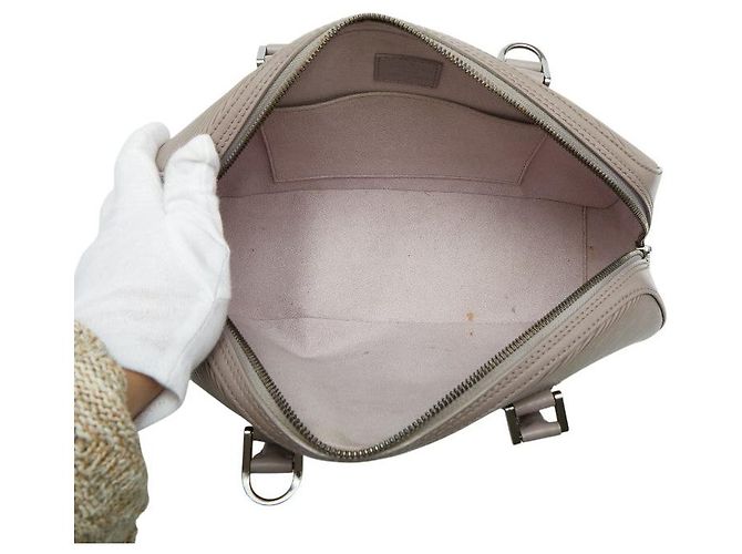 Borsa a mano Jasmin in pelle Epi Louis Vuitton Porpora - vista 9
