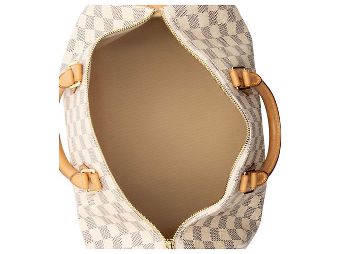 Louis Vuitton Damier Azur Speedy 35 Tasche Blau - Ansicht 7