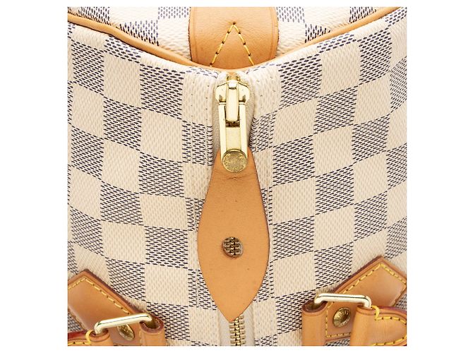 Louis Vuitton Damier Azur Speedy 35 Tasche Blau - Ansicht 9