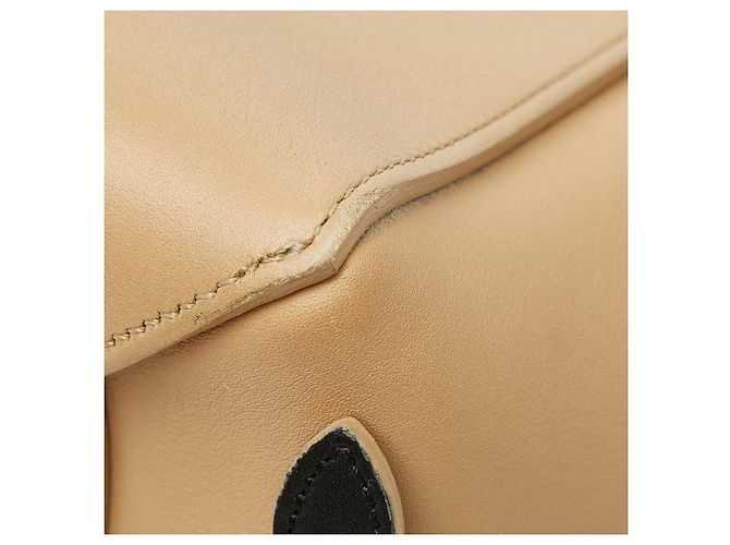 Belt Bag Céline Bolsa de Cinto de Couro Celine, bolsa 2 em 1 Marrom Bege - vista 6