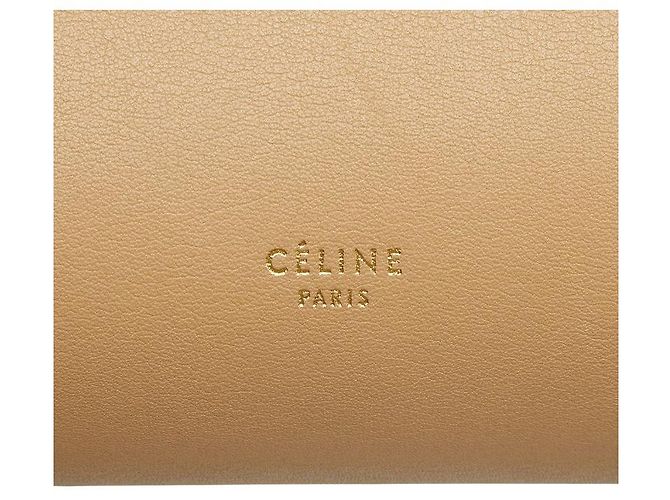 Belt Bag Céline Bolsa de Cinto de Couro Celine, bolsa 2 em 1 Marrom Bege - vista 9