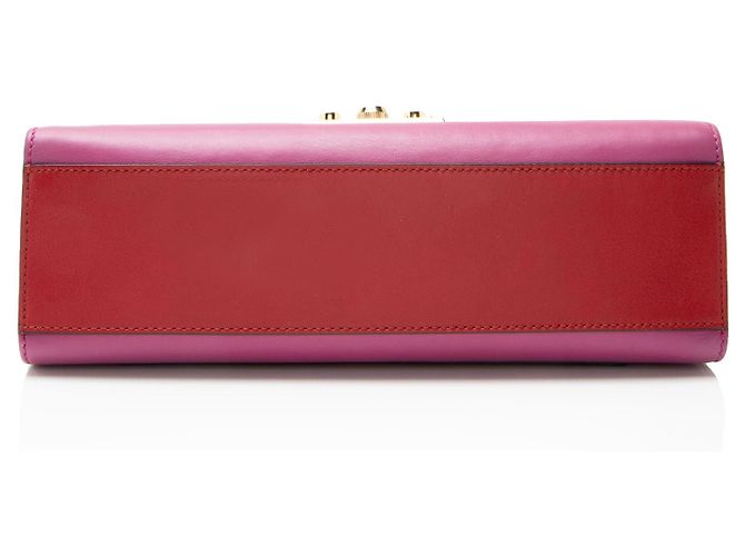 Borsa a spalla media Padlock in pelle Gucci Rosa - vista 4