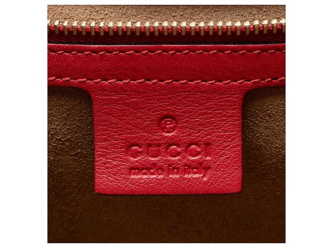 Borsa a spalla media Padlock in pelle Gucci Rosa - vista 8