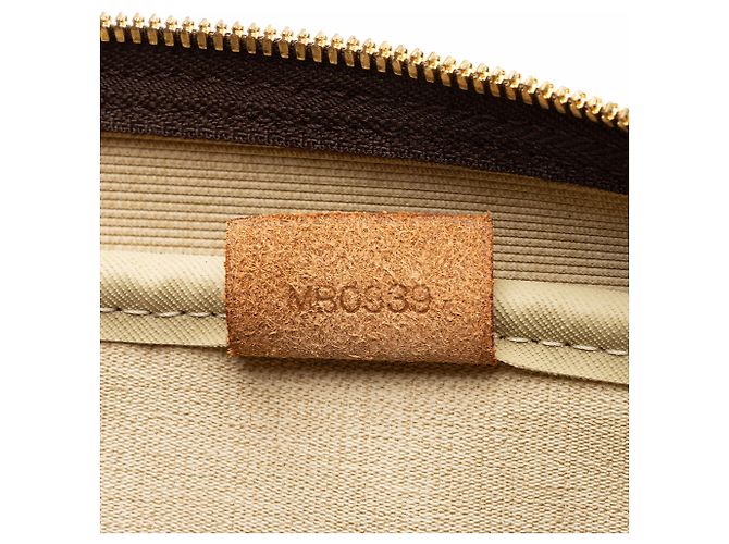 Vintage Monogramm Canvas Deauville Tasche von Louis Vuitton Braun - Ansicht 6