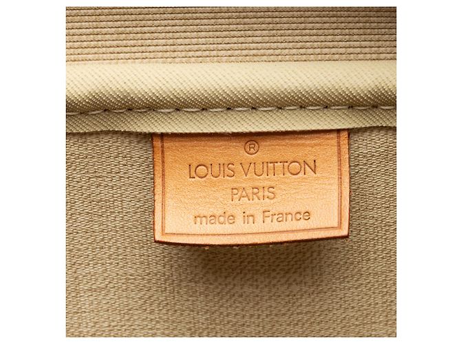 Vintage Monogramm Canvas Deauville Tasche von Louis Vuitton Braun - Ansicht 8
