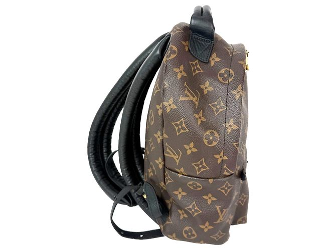 Louis Vuitton Backpack Palm Springs PM Monogram Canvas Backpack Brown - view 3