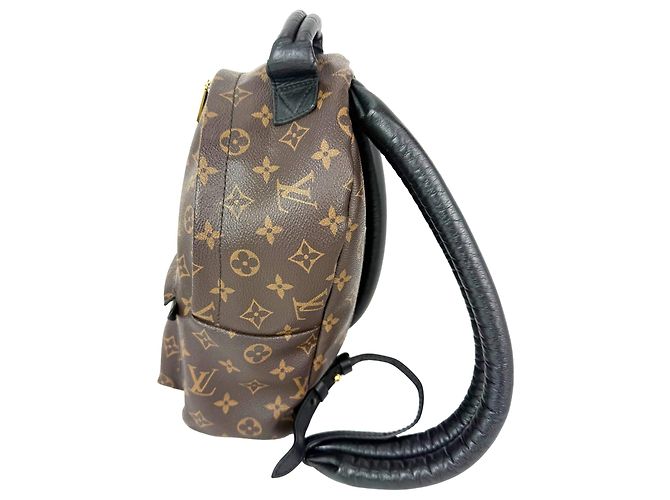 Louis Vuitton Backpack Palm Springs PM Monogram Canvas Backpack Brown - view 4