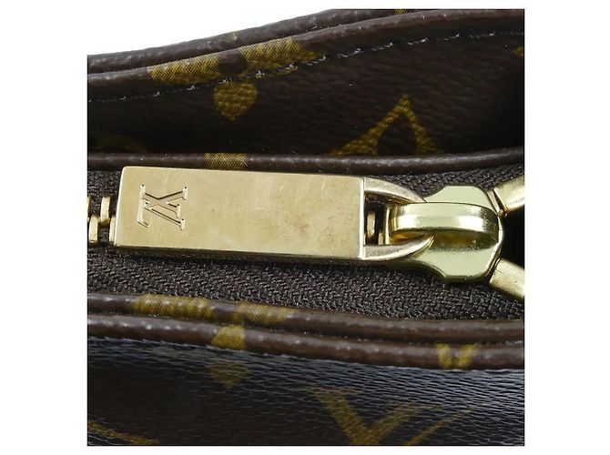Borsa a Spalla Looping GM Monogramma Louis Vuitton Marrone - vista 7