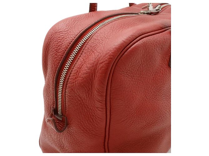 Borsa Hermès Victoria 35 Rossa Rosso - vista 4