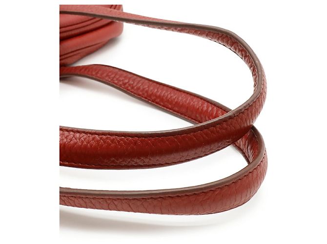 Borsa Hermès Victoria 35 Rossa Rosso - vista 5