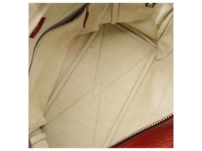 Borsa Hermès Victoria 35 Rossa Rosso - vista 8