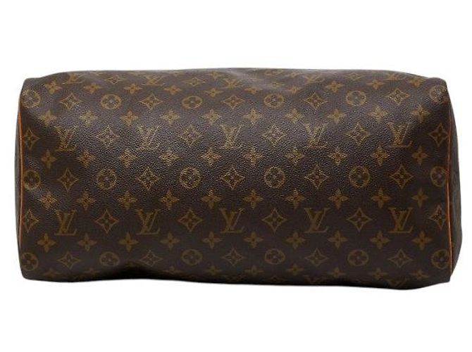 Borsa a mano Louis Vuitton Speedy40 Monogram Marrone - vista 3