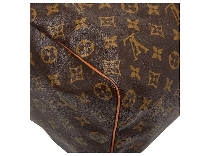 Borsa a mano Louis Vuitton Speedy40 Monogram Marrone - vista 7