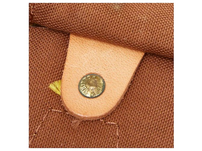Borsa a mano Louis Vuitton Speedy40 Monogram Marrone - vista 8