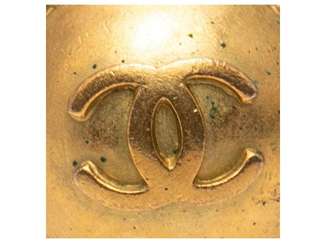 Orecchini Coco Mark di CHANEL D'oro Metallico - vista 5