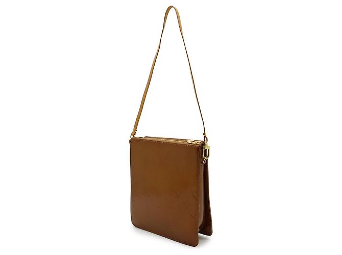 Borsa a spalla Mott in Monogram Vernis di Louis Vuitton Metallico Bronzo - vista 2