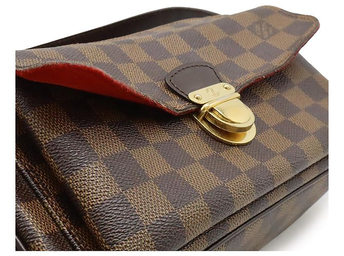 Borsa a Spalla Damier Ravello GM Louis Vuitton Marrone - vista 9