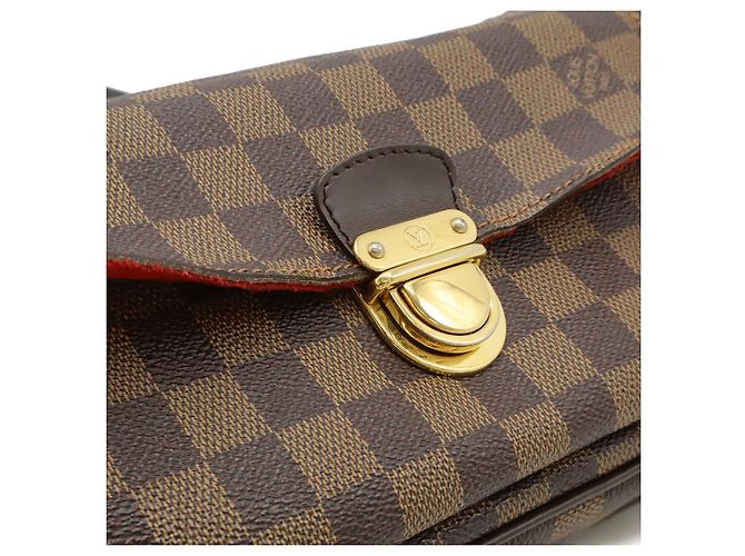 Borsa a Spalla Damier Ravello GM Louis Vuitton Marrone - vista 9