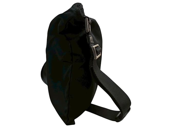 Borsa a Spalla in Nylon Prada Nero - vista 4