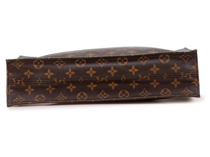 Borsa Monogram Sac Plat Louis Vuitton Metallico Bronzo - vista 3