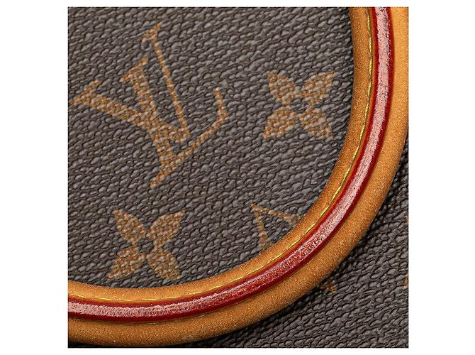 Borsa Monogram Sac Plat Louis Vuitton Metallico Bronzo - vista 5