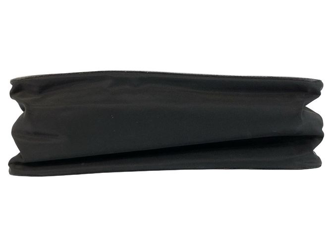 Tote Borsa a mano Prada Tessuto in pelle e nylon Nero - vista 10