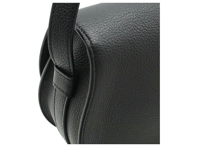 Chloé Borsa a Spalla Piccola in Pelle Marcie di Chloe Nero - vista 4