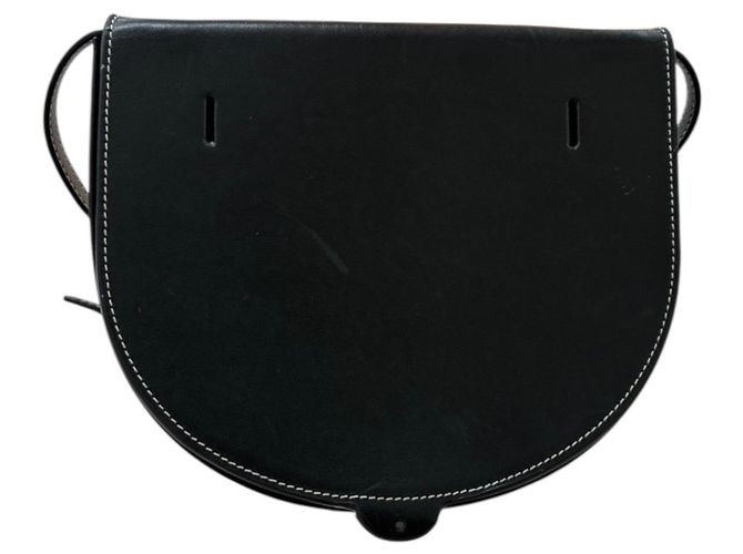 Borsa a tracolla in pelle Loewe con tacco Nero - vista 2