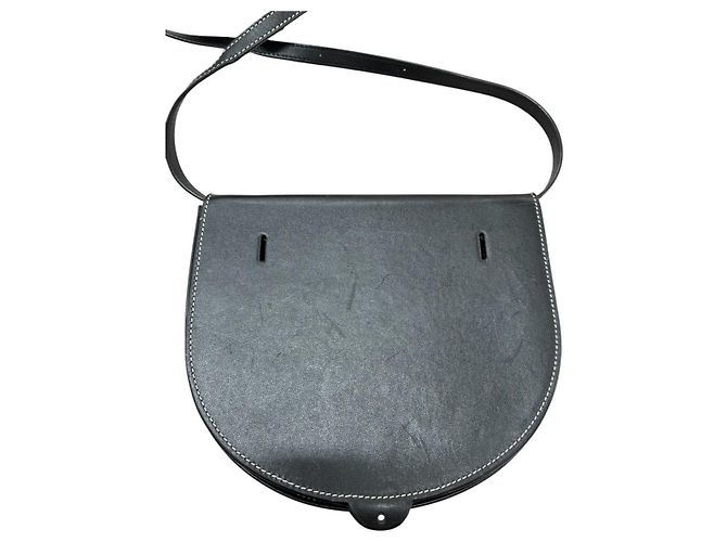 Borsa a tracolla in pelle Loewe con tacco Nero - vista 5