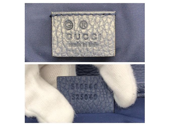 Borsa a tracolla in tela GG e pelle Gucci Marrone Beige - vista 4